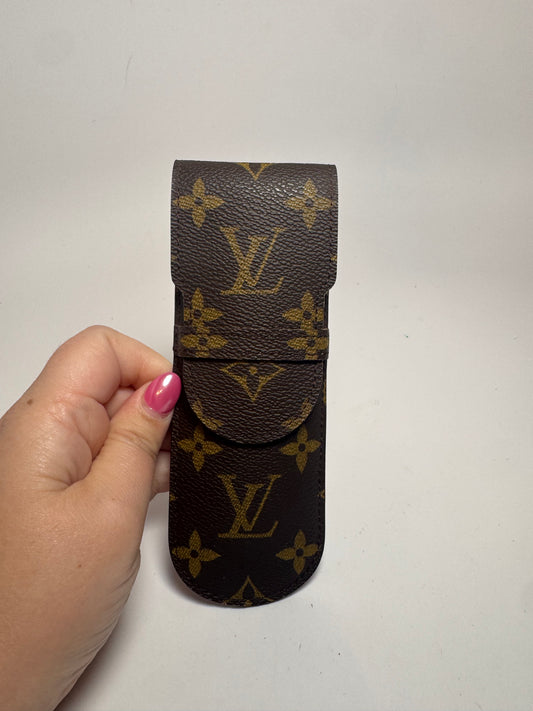 Louis Vuitton Monogram Etui Stylo Pen/Pencil Case Made in March 1999