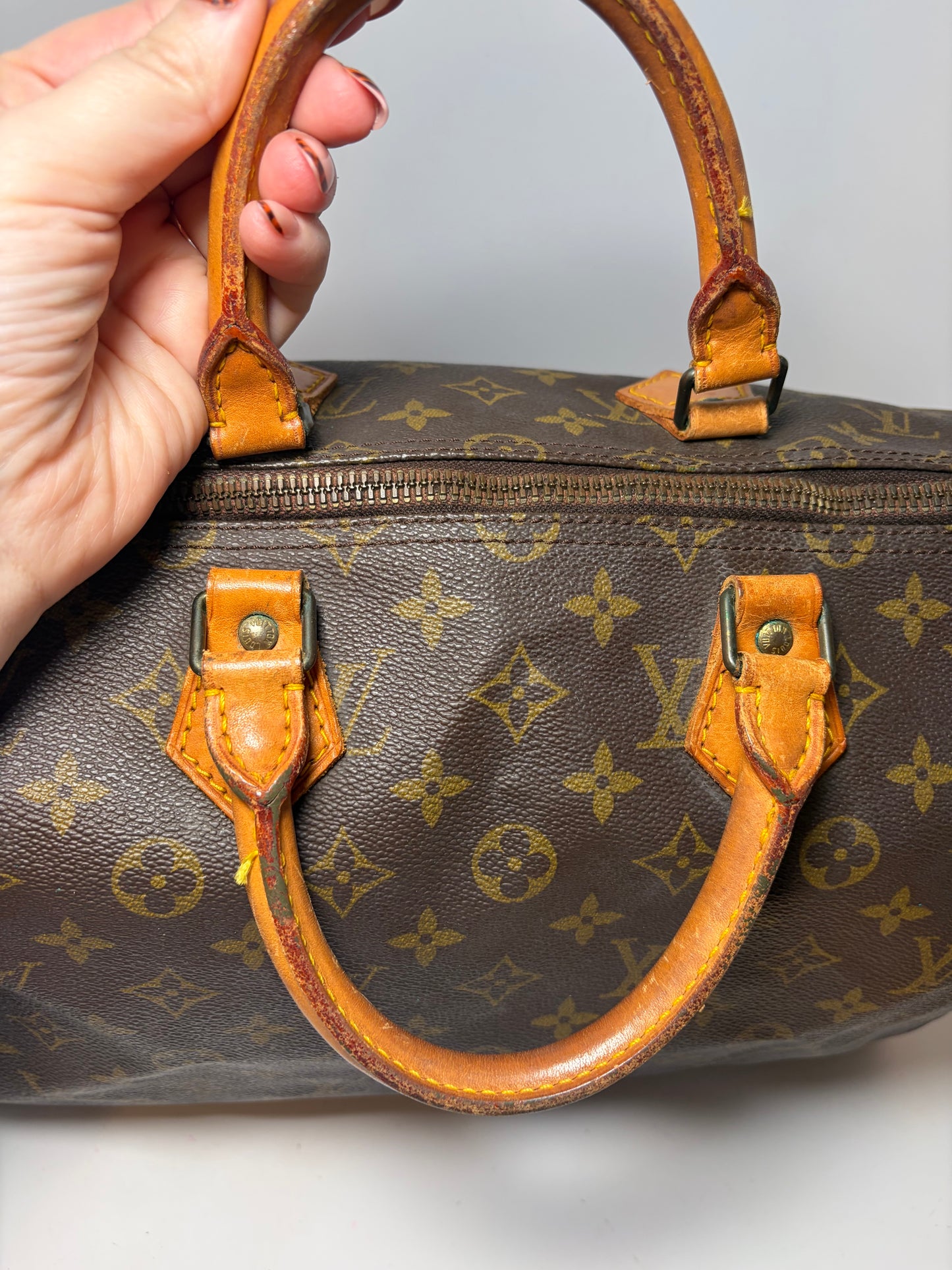 Louis Vuitton Speedy 35 Monogram Vintage
