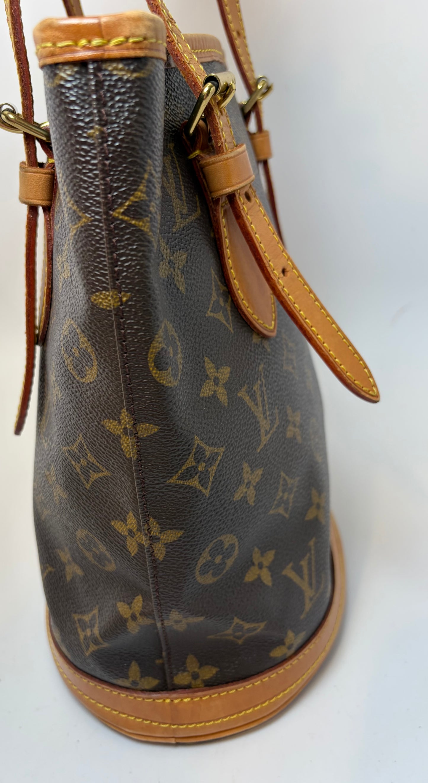 Louis Vuitton Petite Bucket Bag PM Monogram