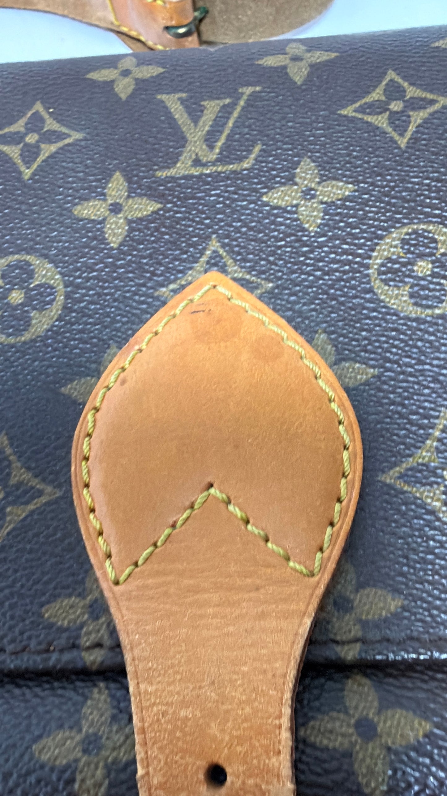 Louis Vuitton Cartouchière MM Monogram Crossbody/Shoulder Bag
