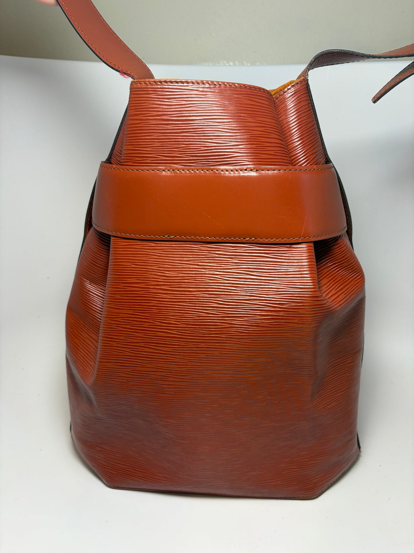 Louis Vuitton Epi Leather Sac Saint Paul GM Shoulder Bag Rouille