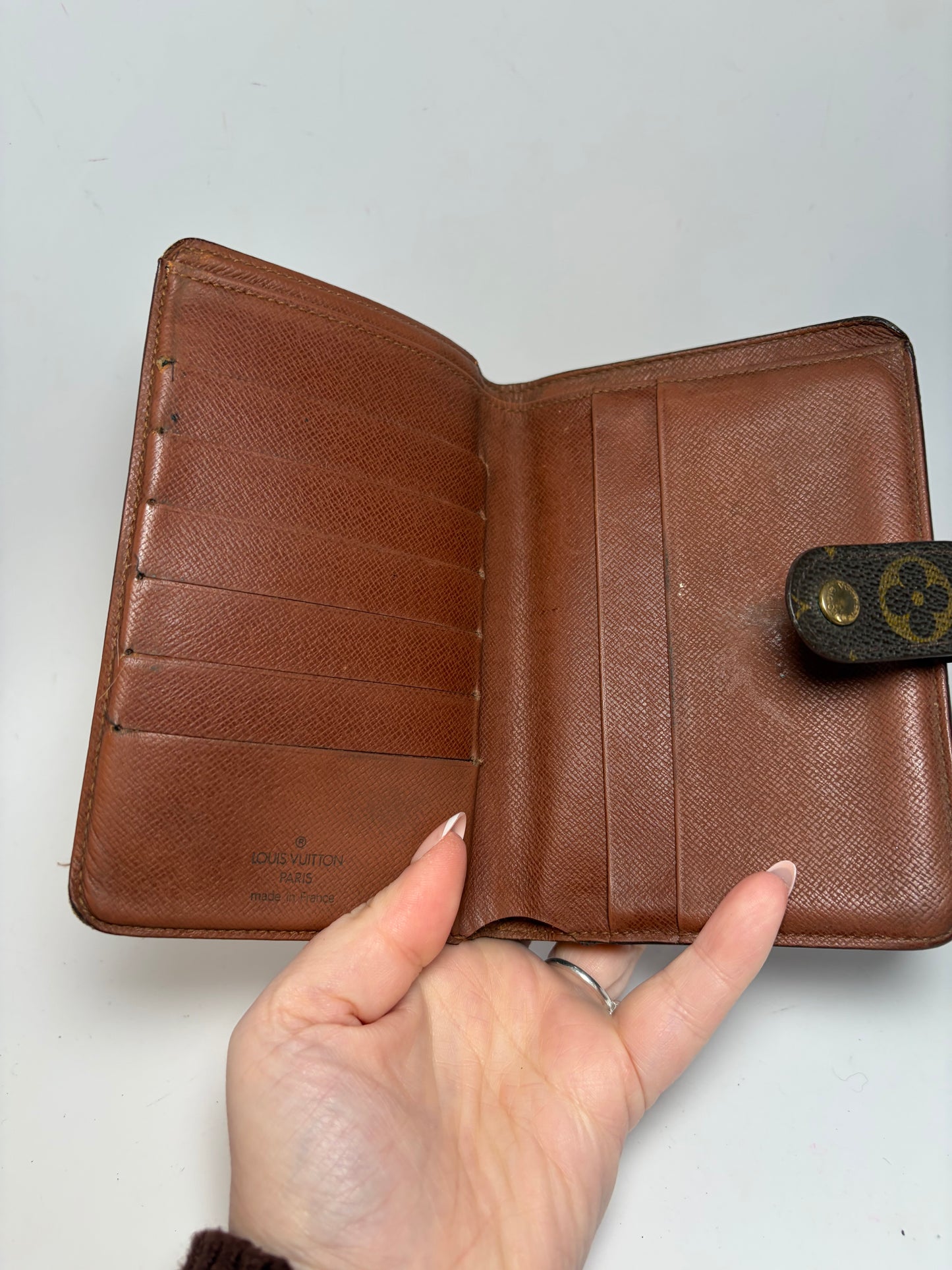 Louis Vuitton Porte Papier Passport Wallet Monogram