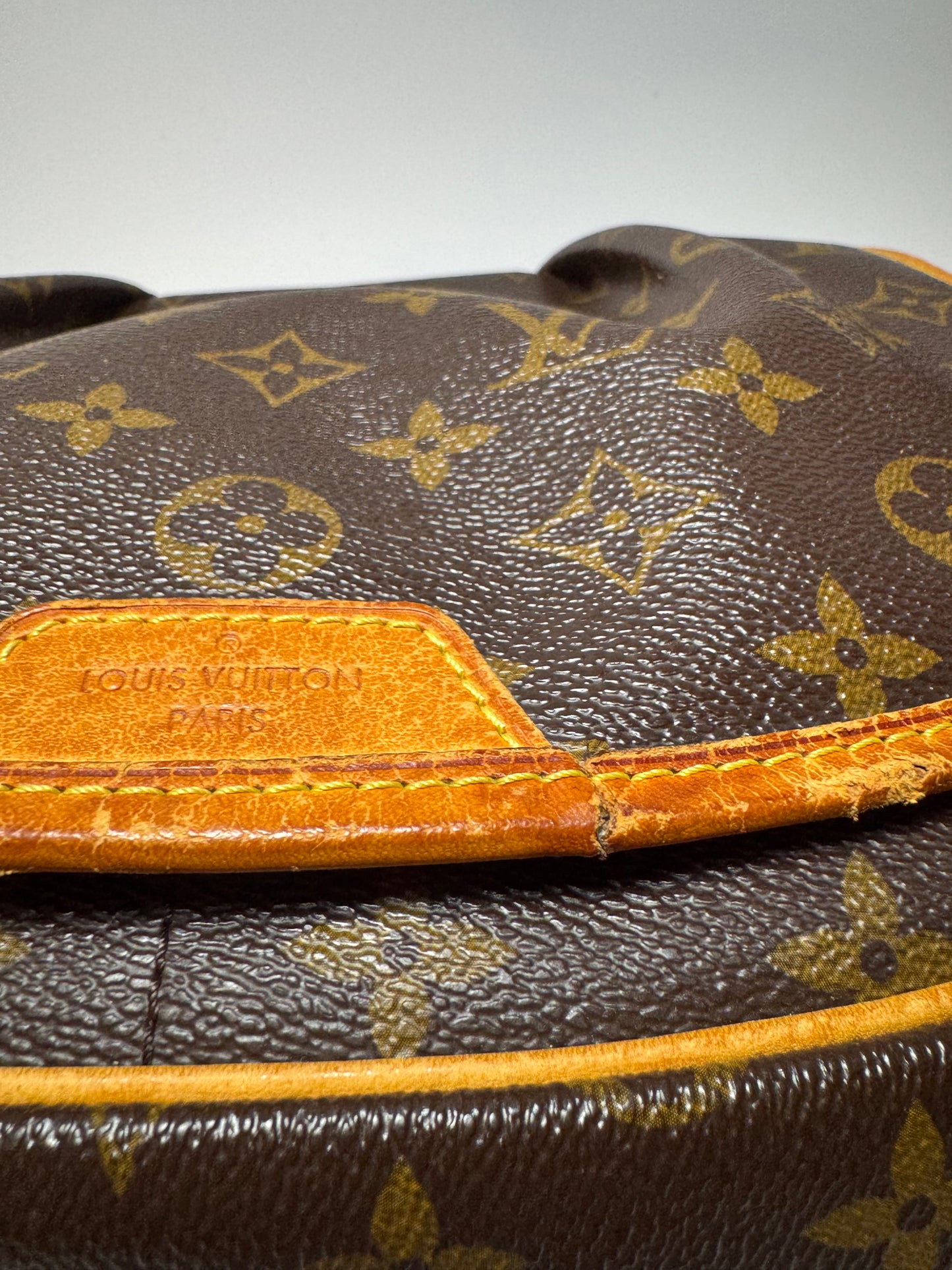 Louis Vuitton Menilmontant PM Monogram Pleated Crossbody