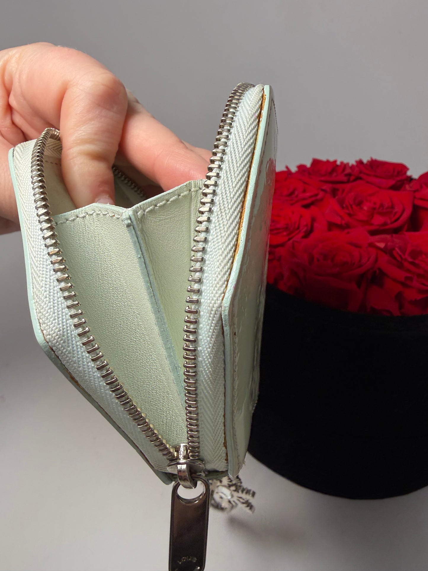 Louis Vuitton Porte Monnaie Flocon Bag Charm/Coin Purse Snow Flake