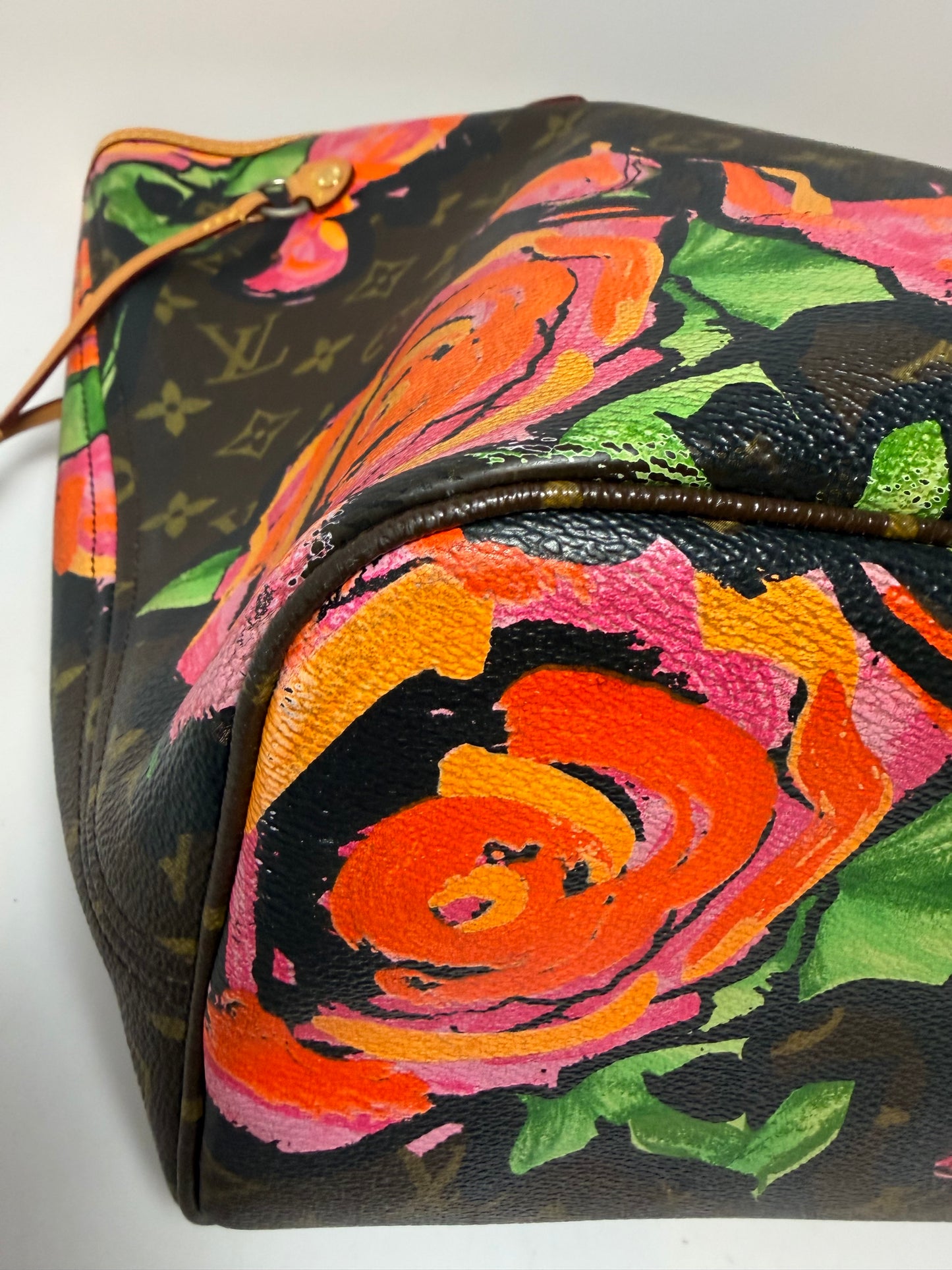 Louis Vuitton Neverfull MM Stephen Sprouse Roses Tote