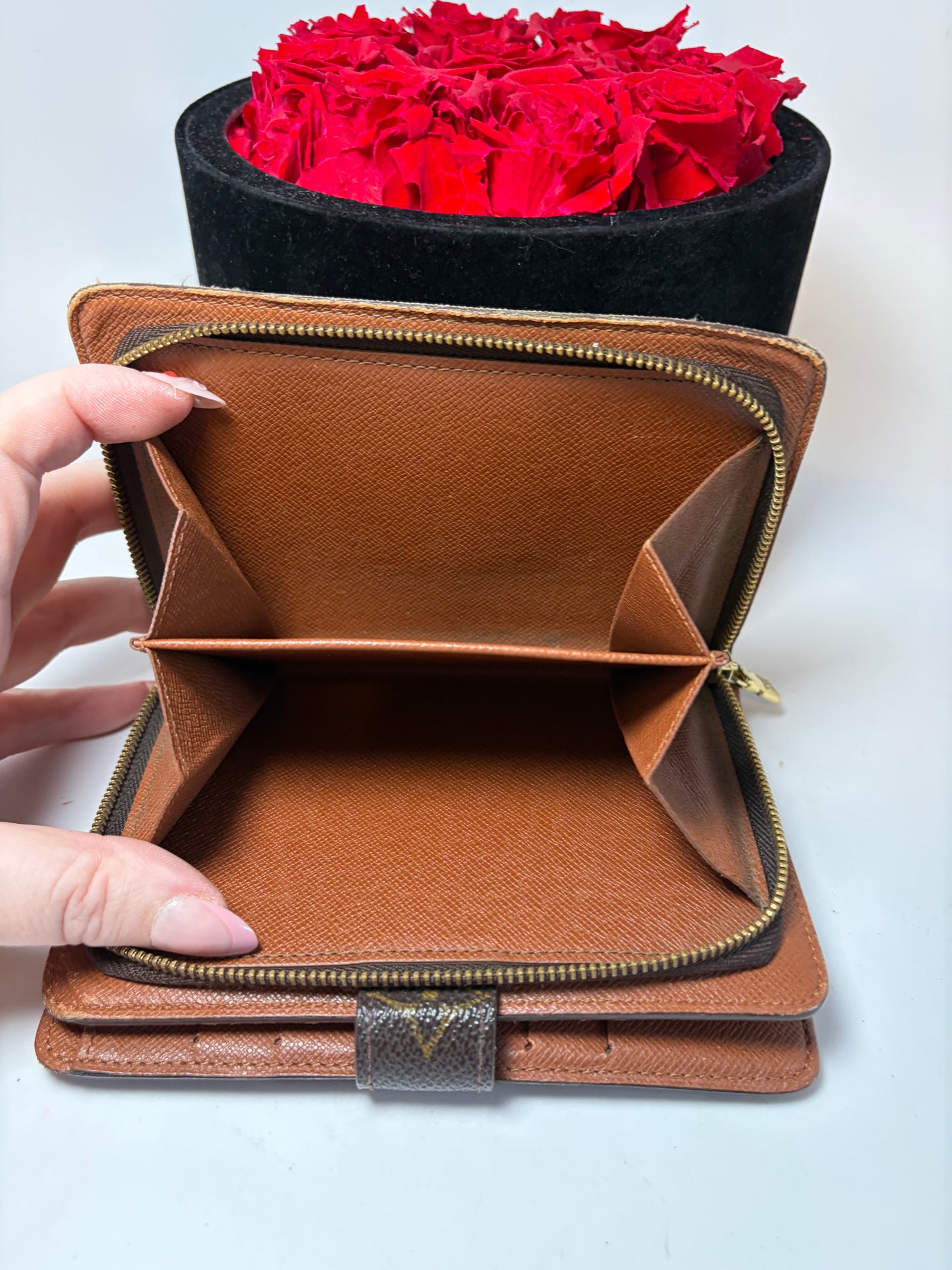 Louis Vuitton Porte Papier Passport Wallet Monogram