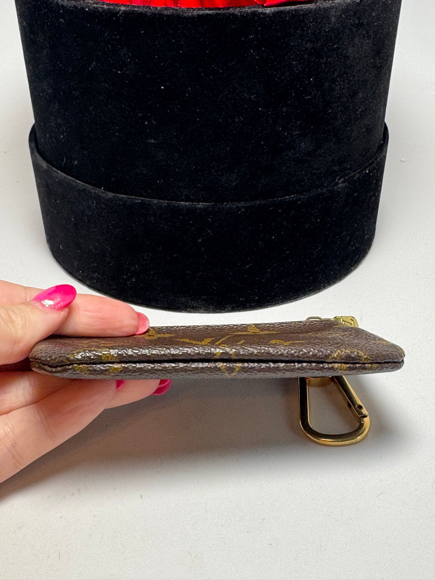 Louis Vuitton Key Cles/Key Pouch Monogram