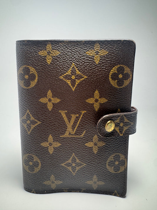 Louis Vuitton Agenda PM Planner/Passport Holder Monogram Made in France July 2002