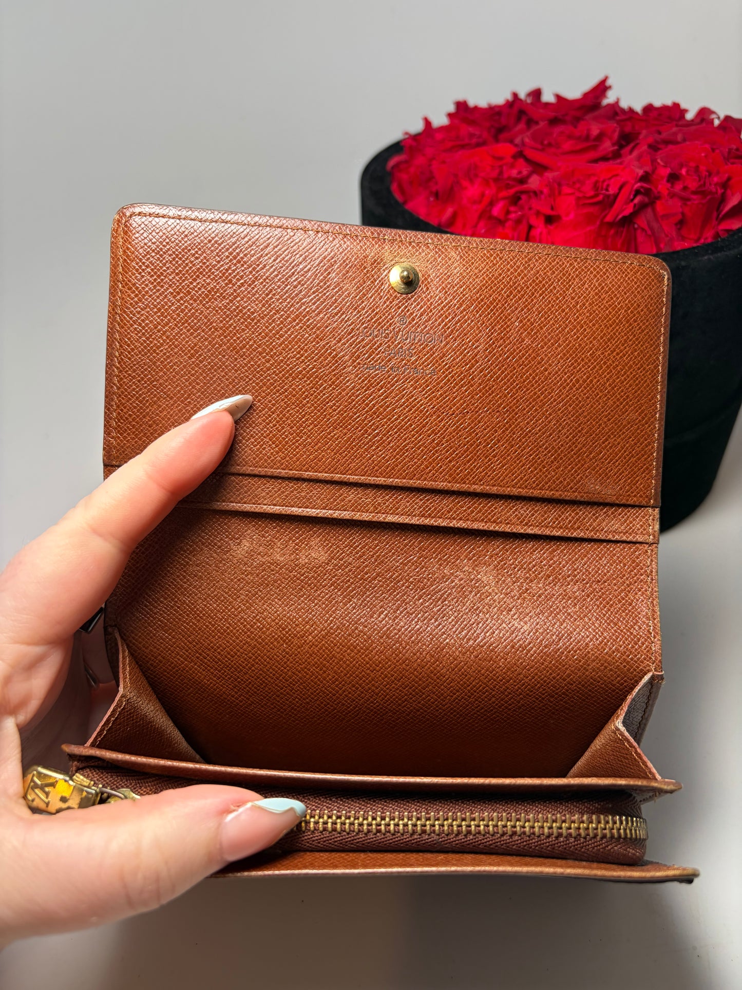 Louis Vuitton Porte Monnaie Billets Tressor Monogram Wallet