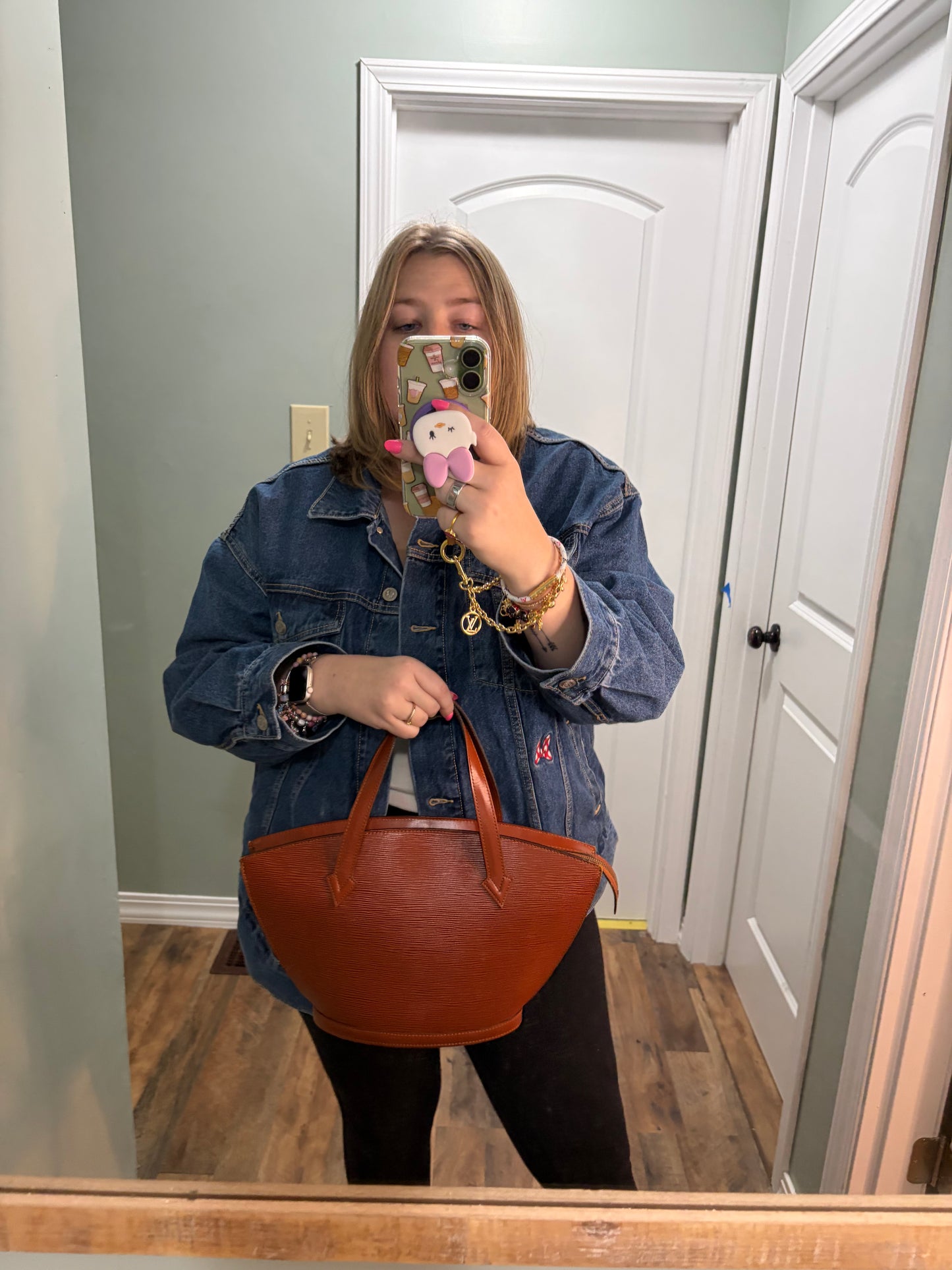 Louis Vuitton Saint Jacques PM Kenyan Fawn Epi Leather Tote