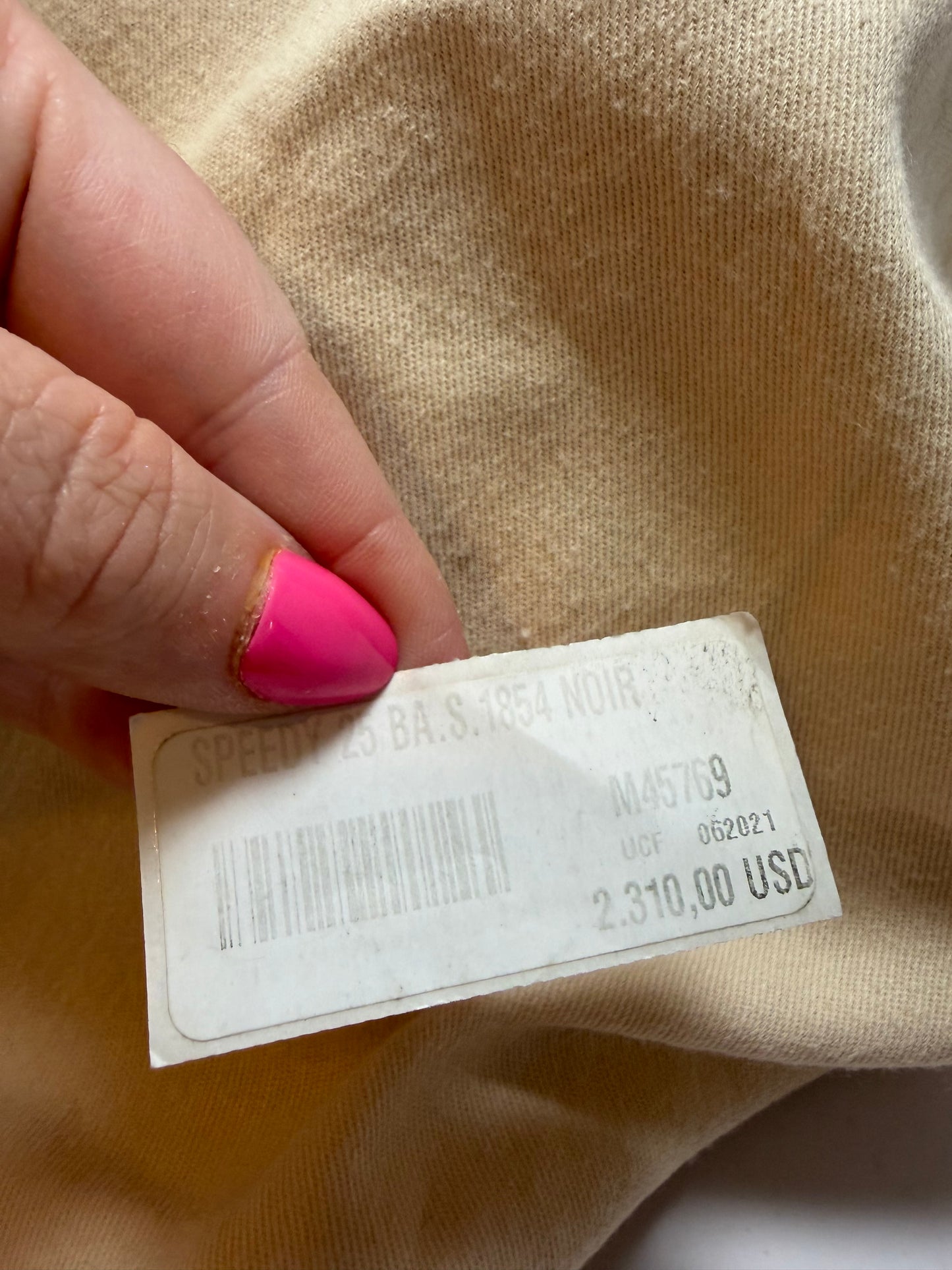 Louis Vuitton Speedy 25 Bandoulière 1854 Monogram Jacquard