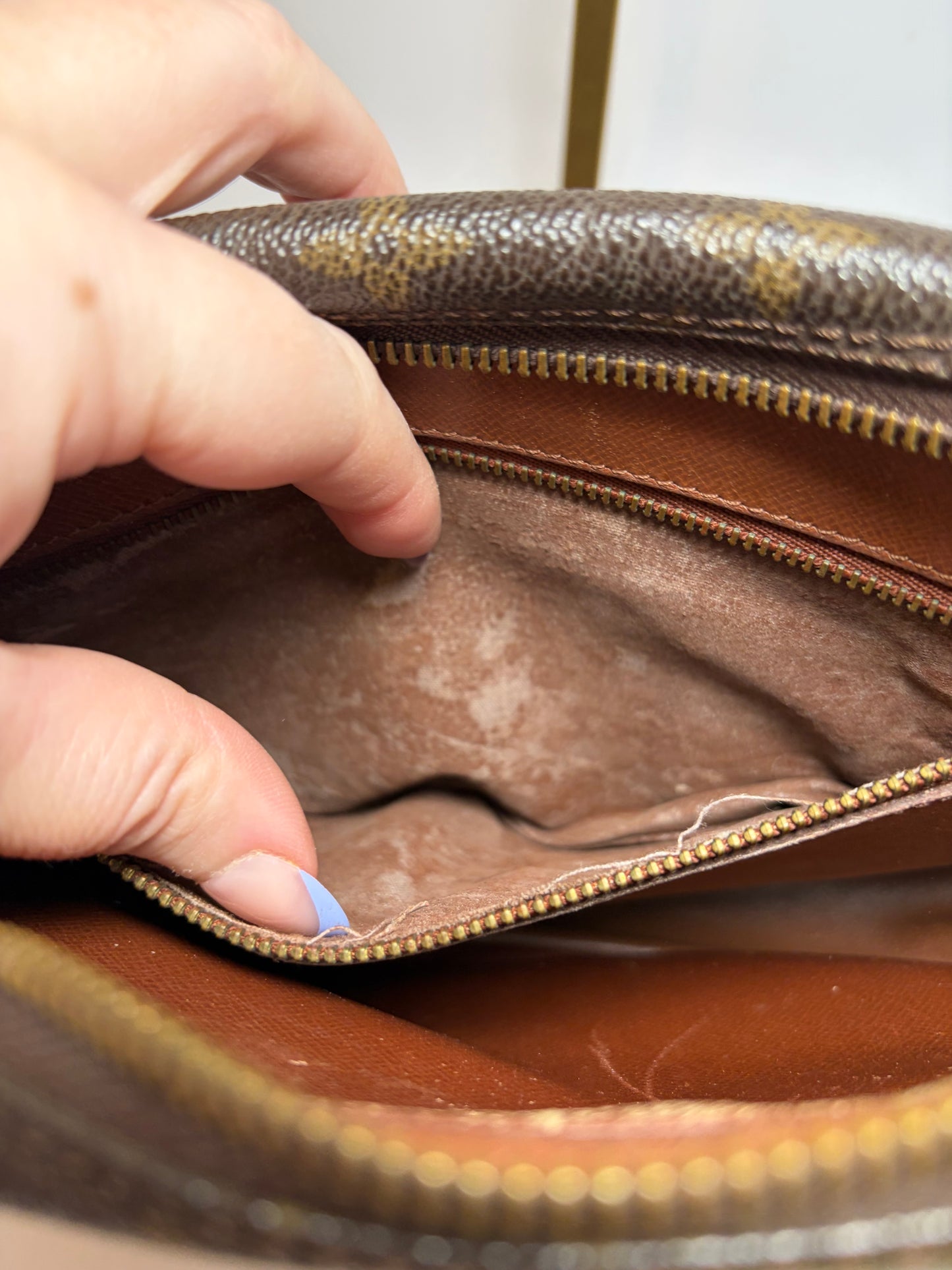 Trocadero 27 Monogram Crossbody- Fair Condition