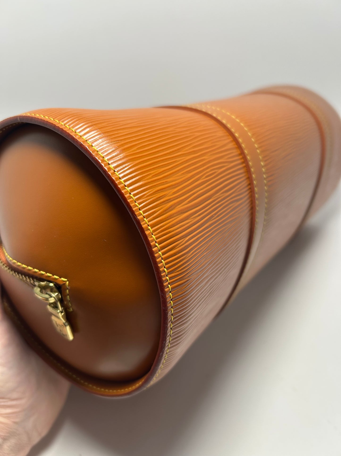 Louis Vuitton Soufflot Bag Epi Leather Barrel Bag