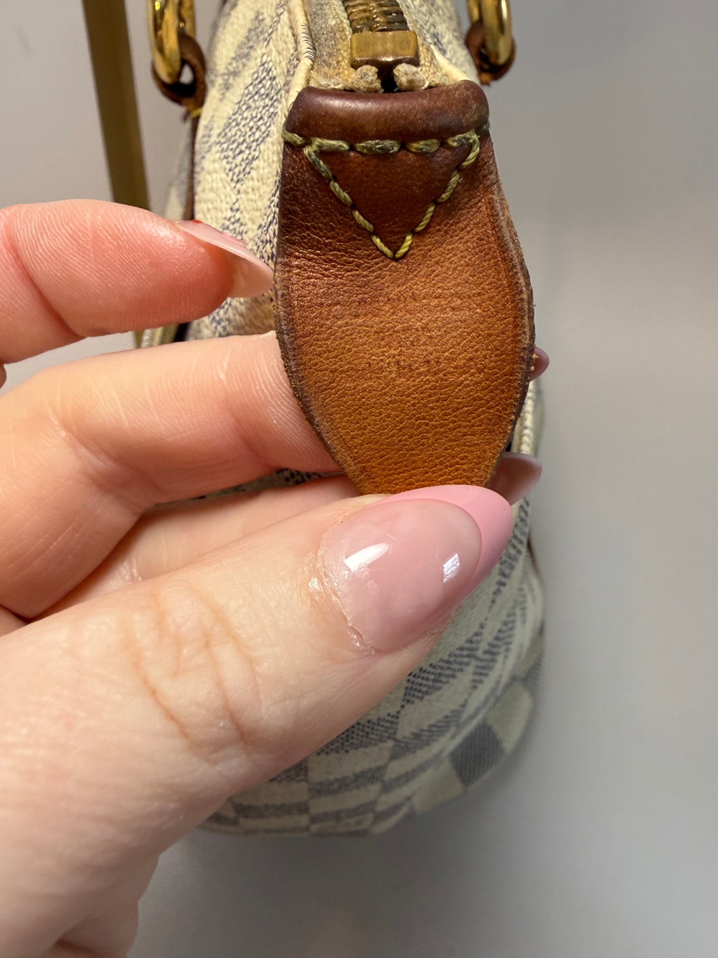 Louis Vuitton Damier Azur PM Tote with Mini Pochette Set