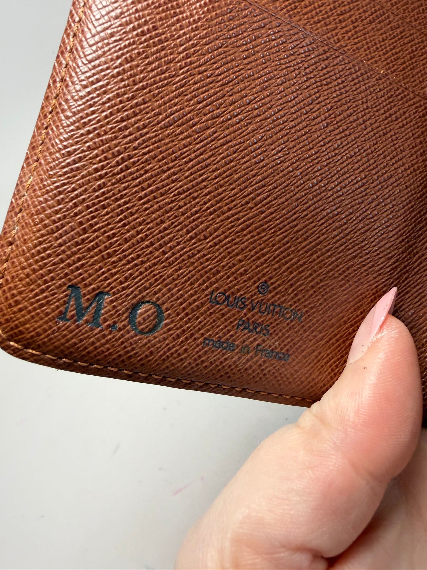 Louis Vuitton Porte Papier Passport Wallet Monogram