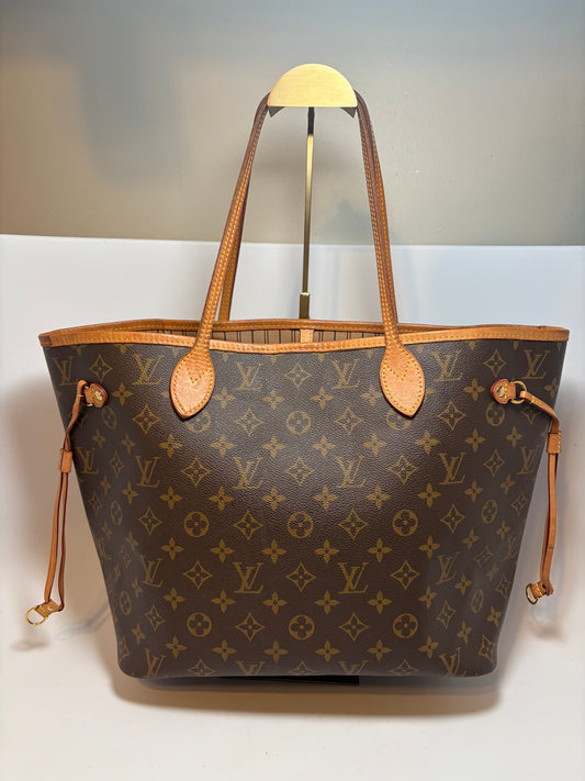 Louis Vuitton Neverfull MM Monogram Tote w/COA