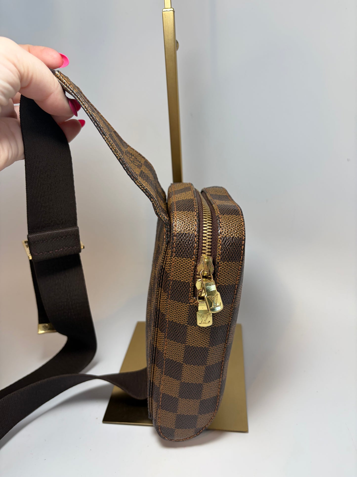 Louis Vuitton Damier Ebene Geronimo Bum Bag