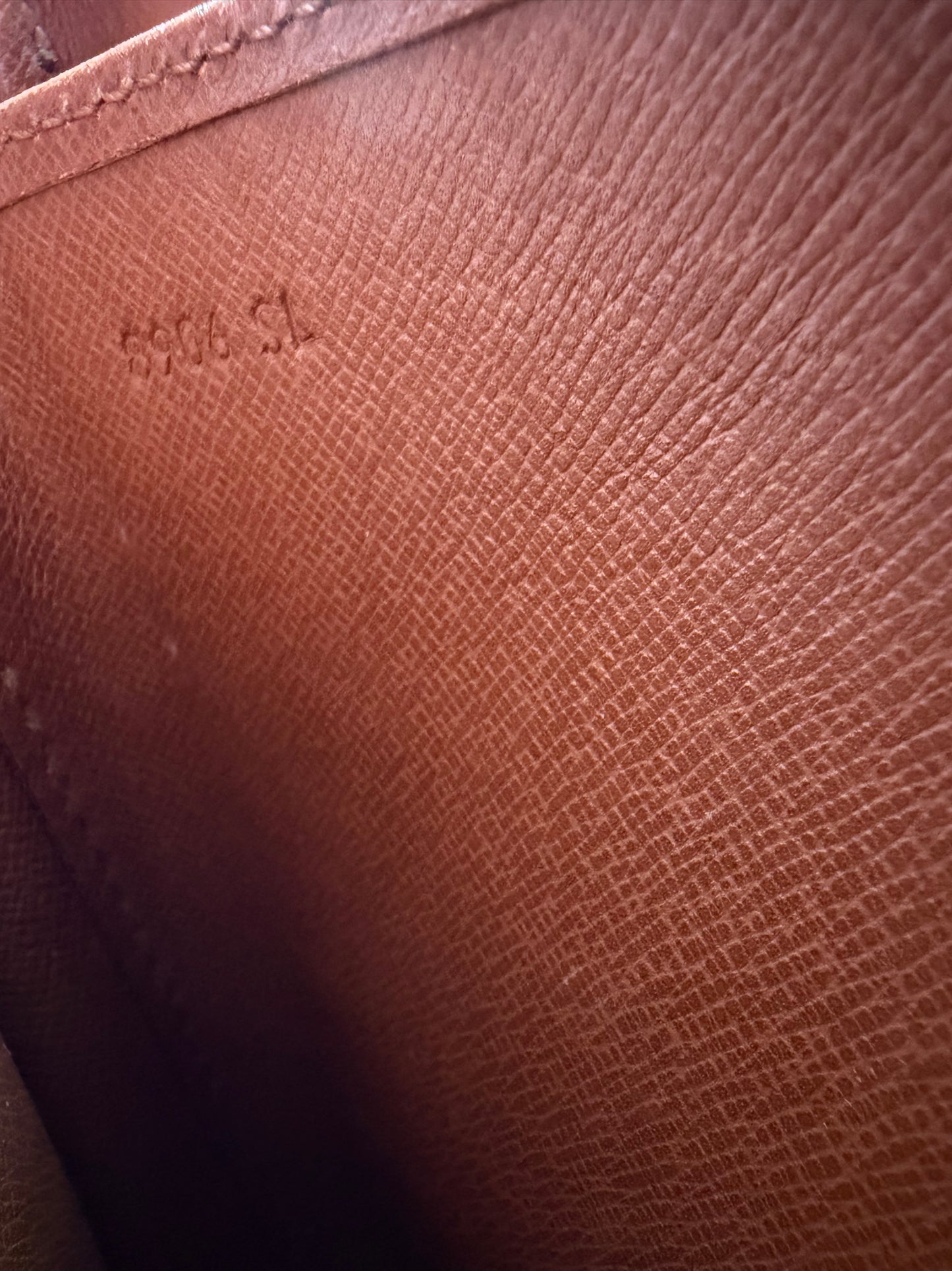 Louis Vuitton Cartouchière GM Monogram Crossbody, Made in France June 1989