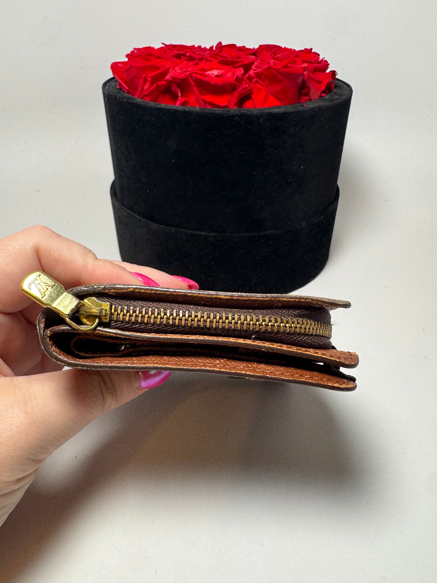 Louis Vuitton Zippy Compact Monogram Wallet