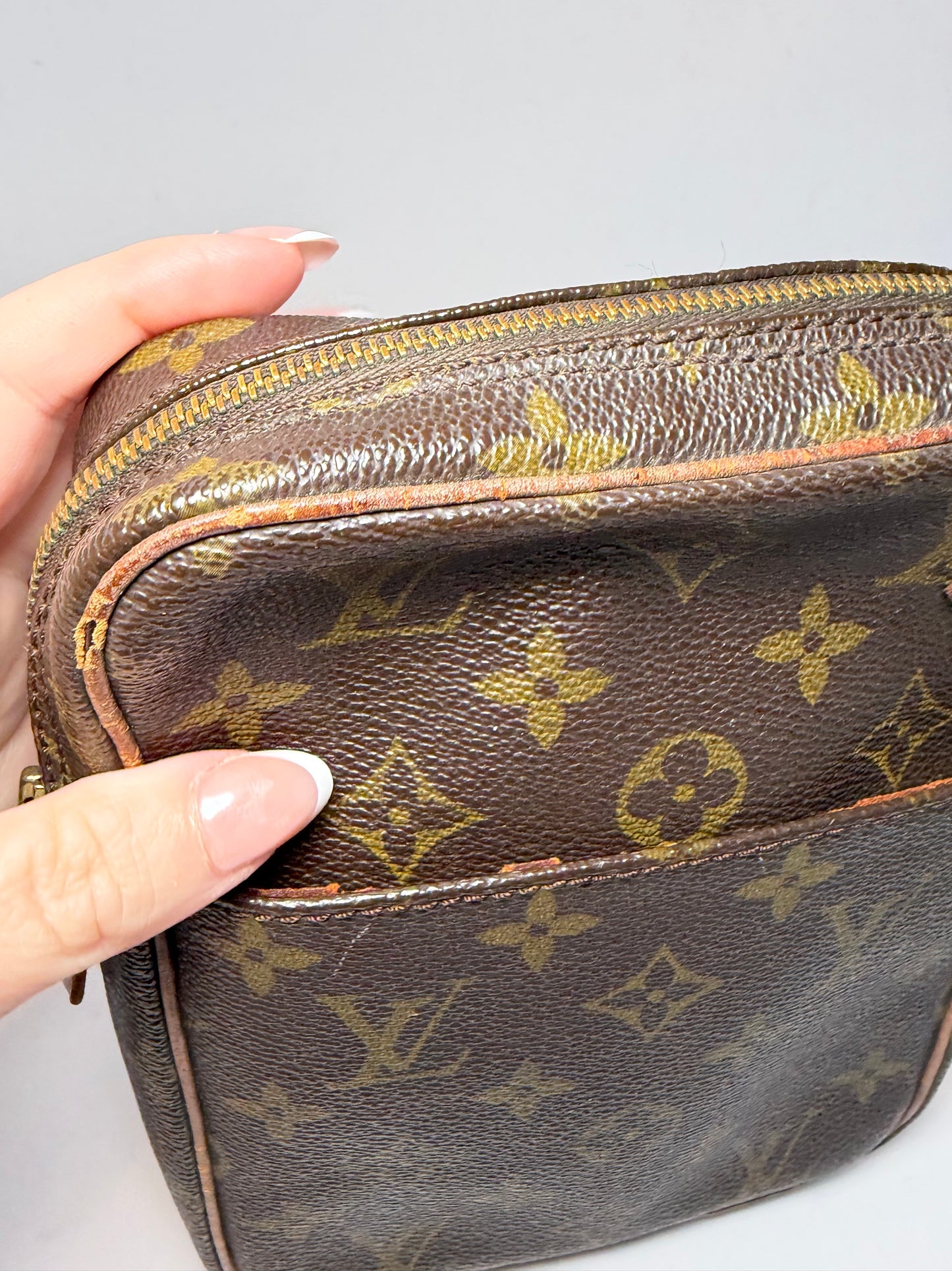 Louis Vuitton Mini Danube Momogram Crossbody-fair condition