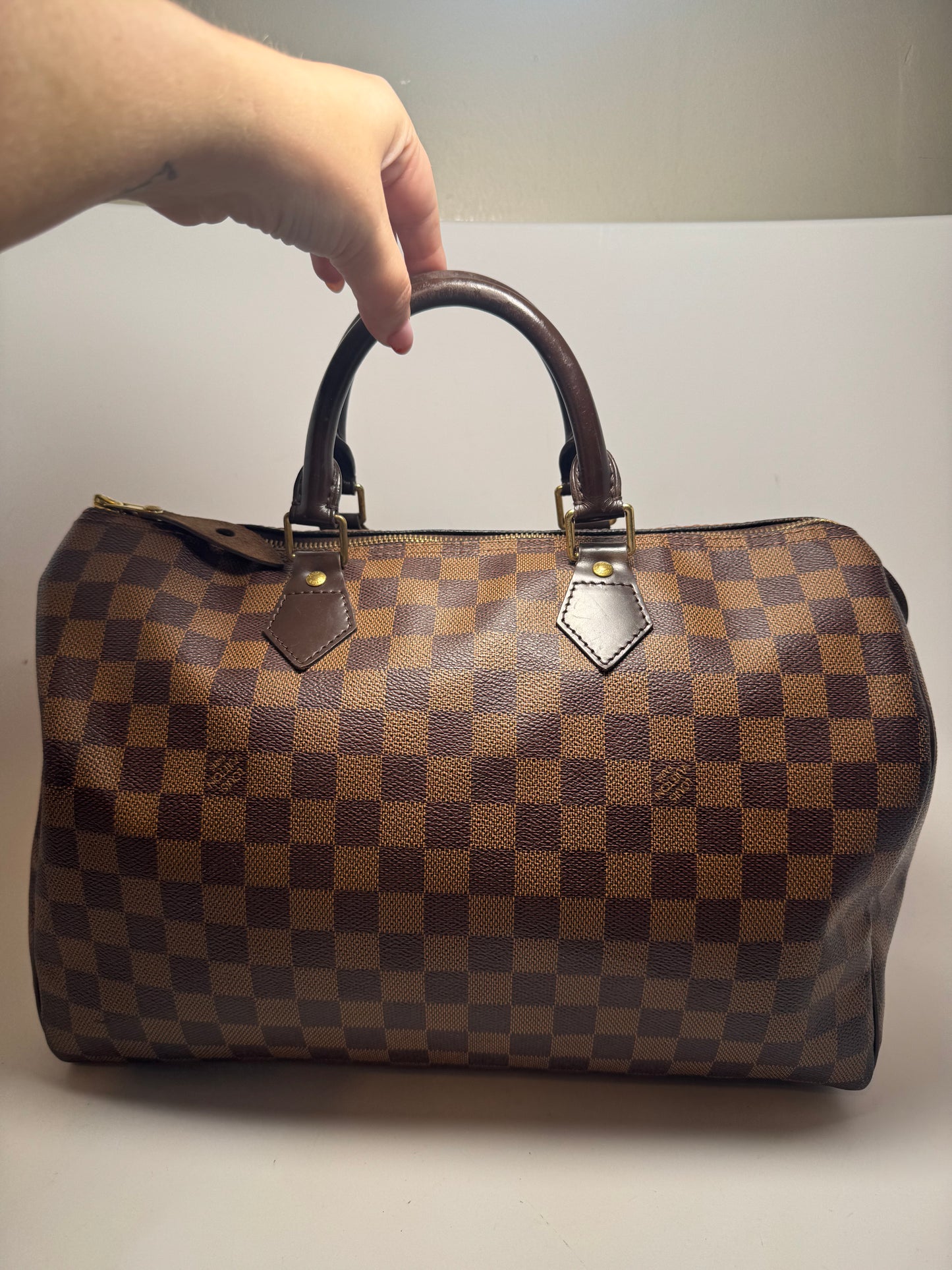 Louis Vuitton Speedy 35 Damier Ebene