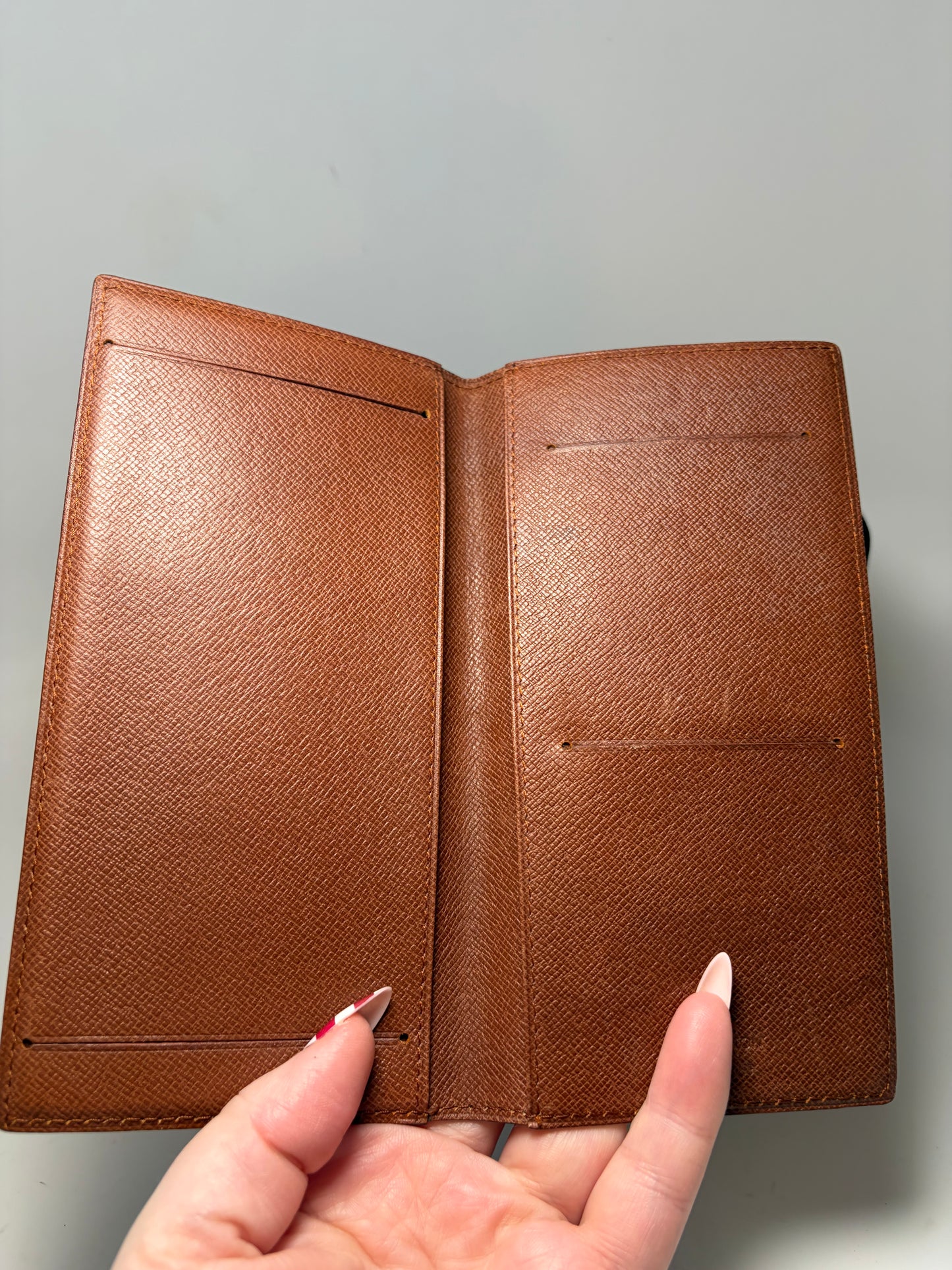 Louis Vuitton Monogram Checkbook Cover