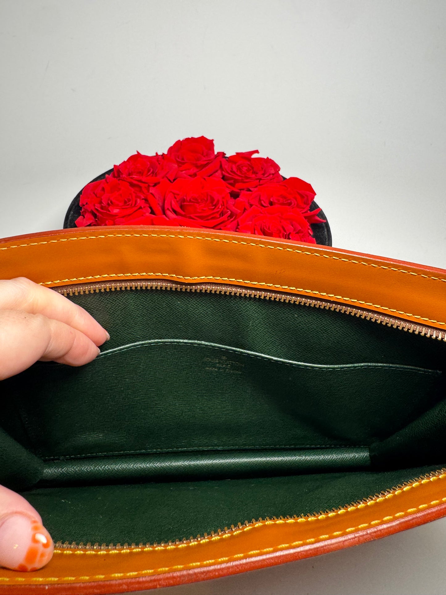 Louis Vuitton Epi Leather Pochette Homme Clutch