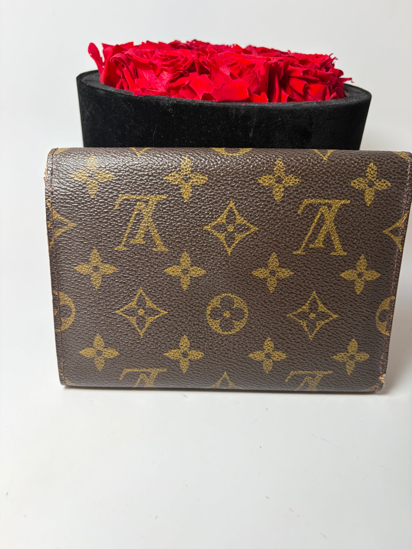 Louis Vuitton Porte Tressor Etui Papier Monogram Wallet