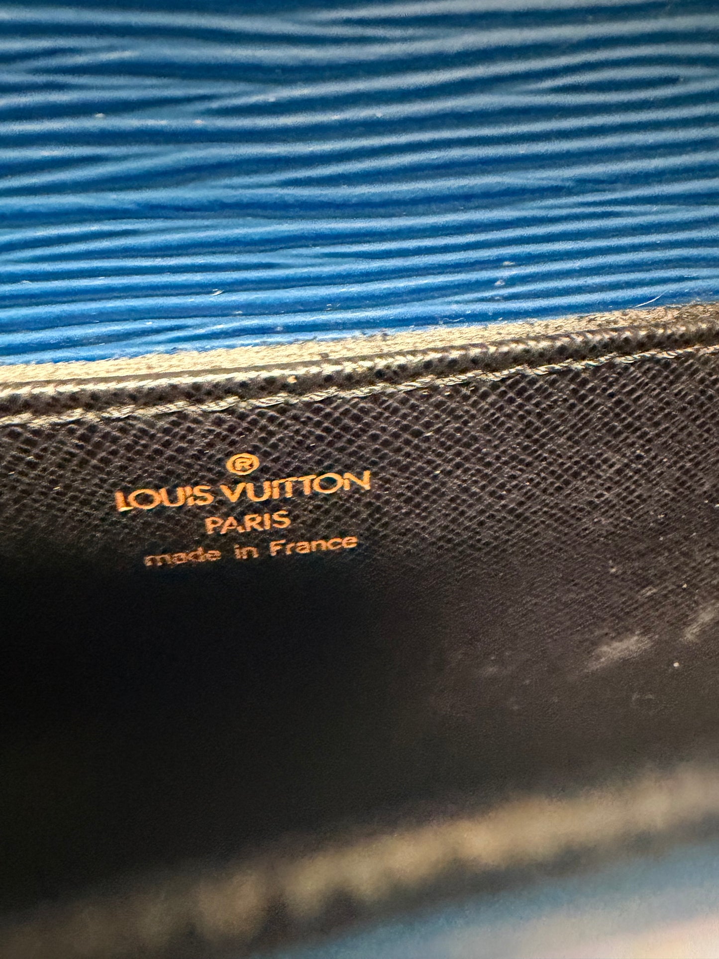 Louis Vuitton Royal Blue Epi Leather Mini Saint Cloud Crossbody