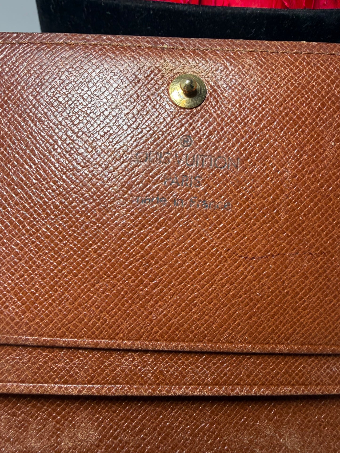 Louis Vuitton Porte Monnaie Billets Tressor Monogram Wallet