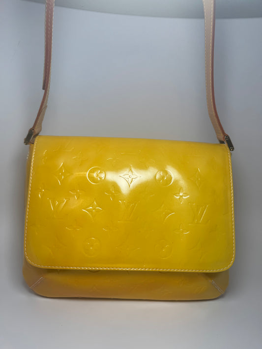 Louis Vuitton Vernis Thompson Street Leather Shoulder Bag Made in Spain