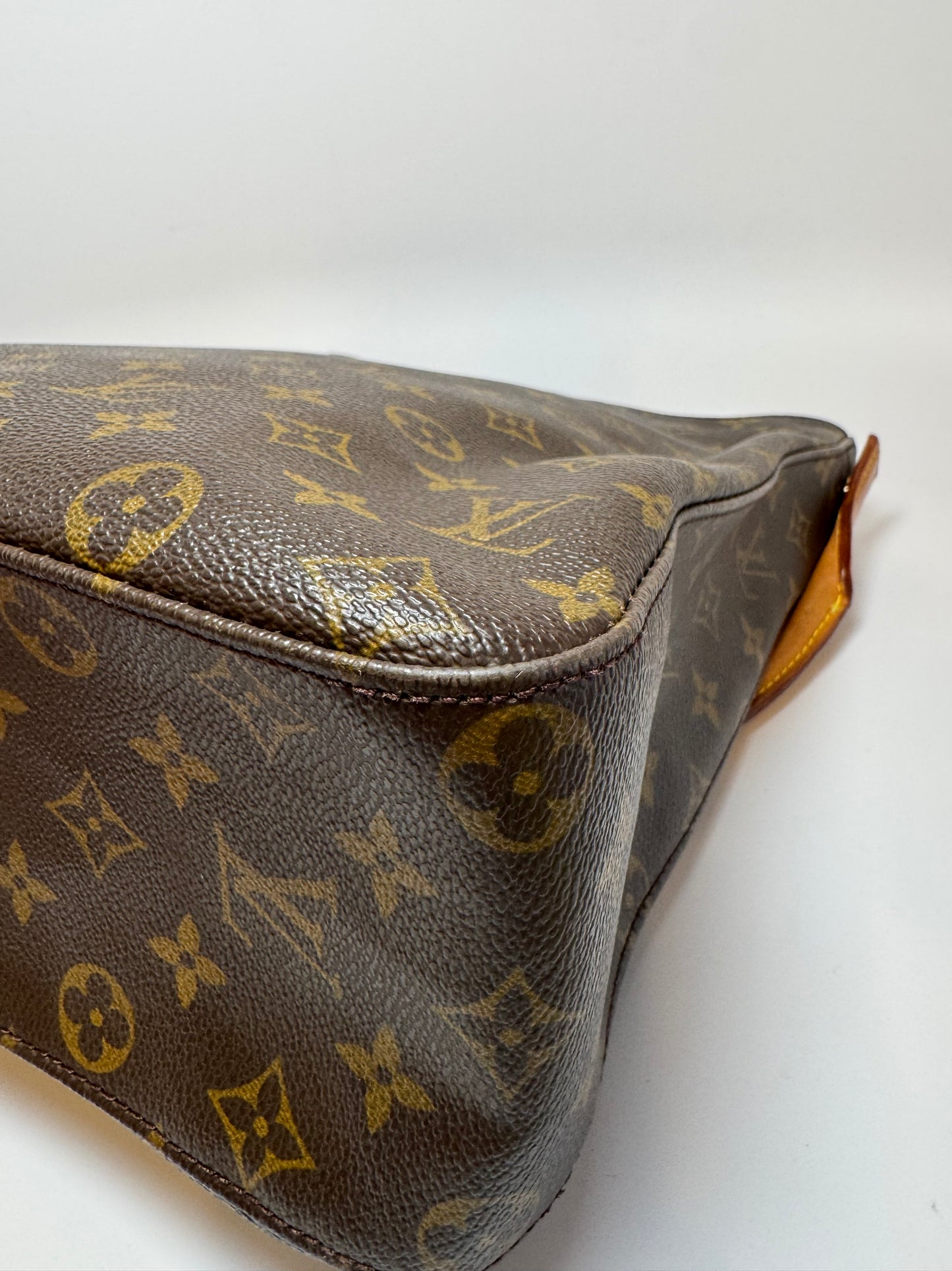 Louis Vuitton Looping GM Monogram Shoulder Bag Vintage Made in France