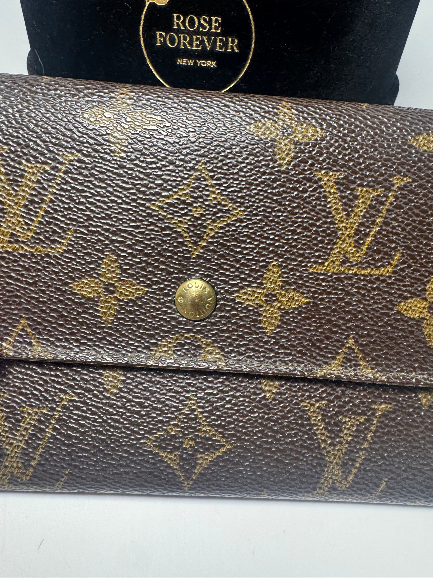 Louis Vuitton Sarah Monogram Wallet (Vintage- October 1991 in France)