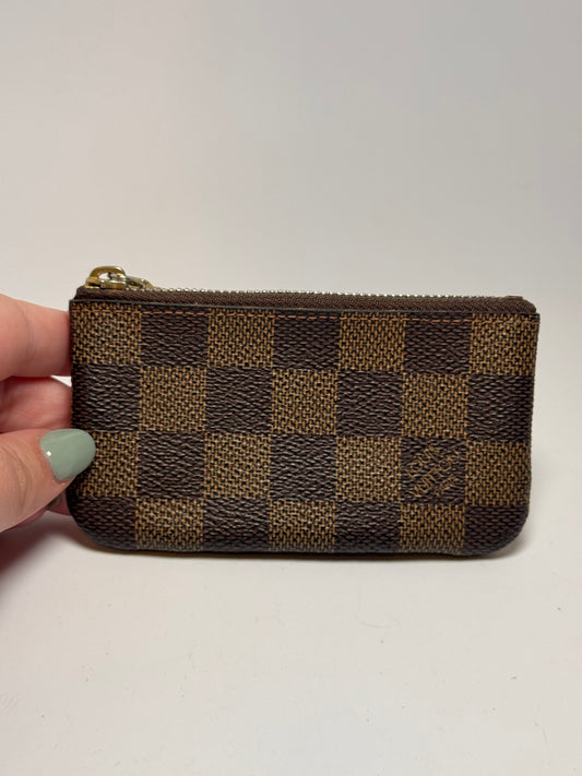 Louis Vuitton Key Cles/Key Pouch Damier Ebene