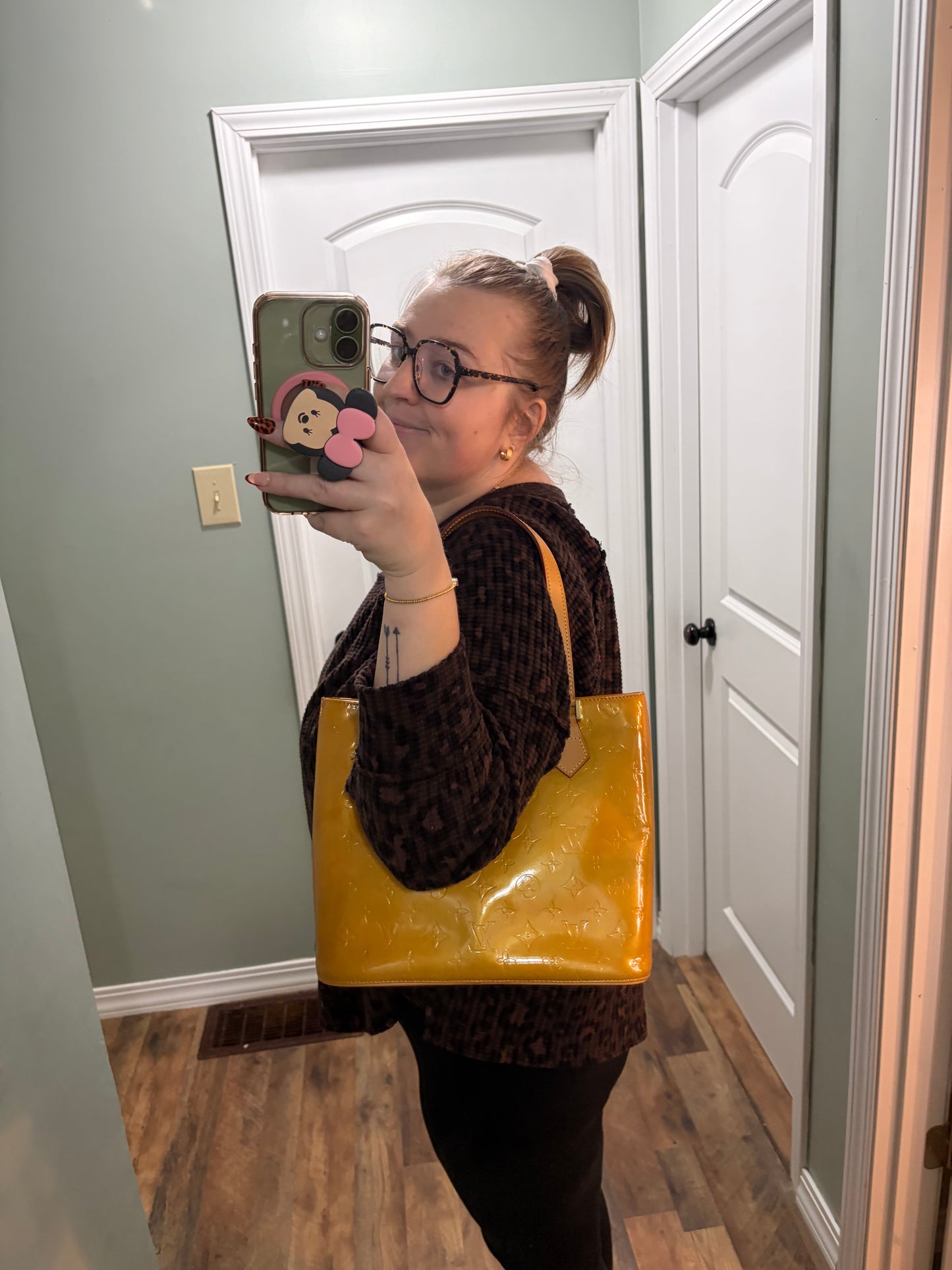 Louis Vuitton Vernis Leather Houston Tote
