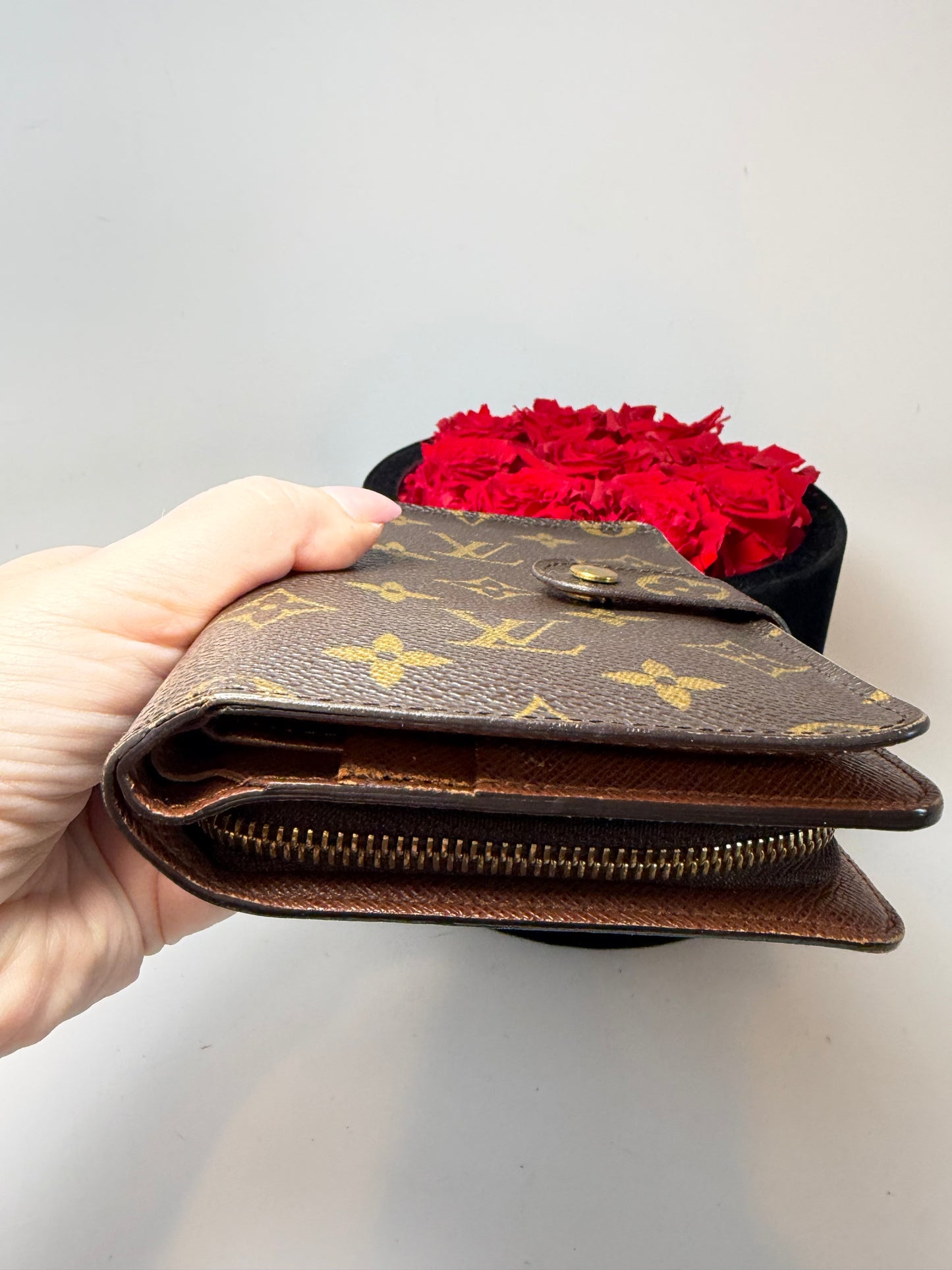 Louis Vuitton Porte Papier Passport Wallet Monogram