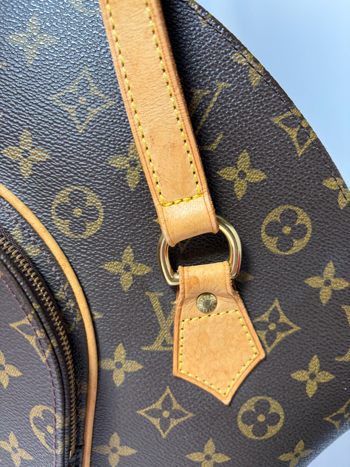 Louis Vuitton Ellipse GM Monogram Shoulder Bag, Made in France April 1998
