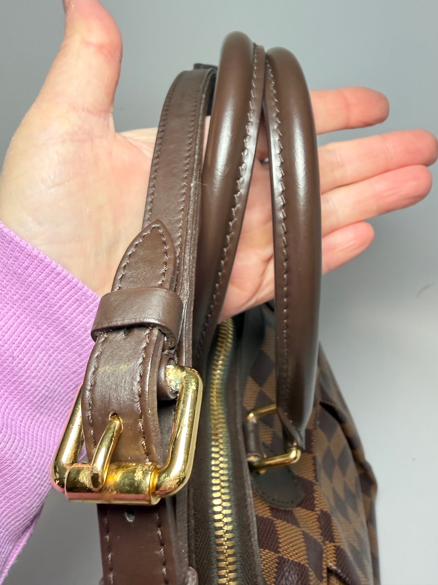Louis Vuitton Damier Ebene Trevi PM w/shoulder strap