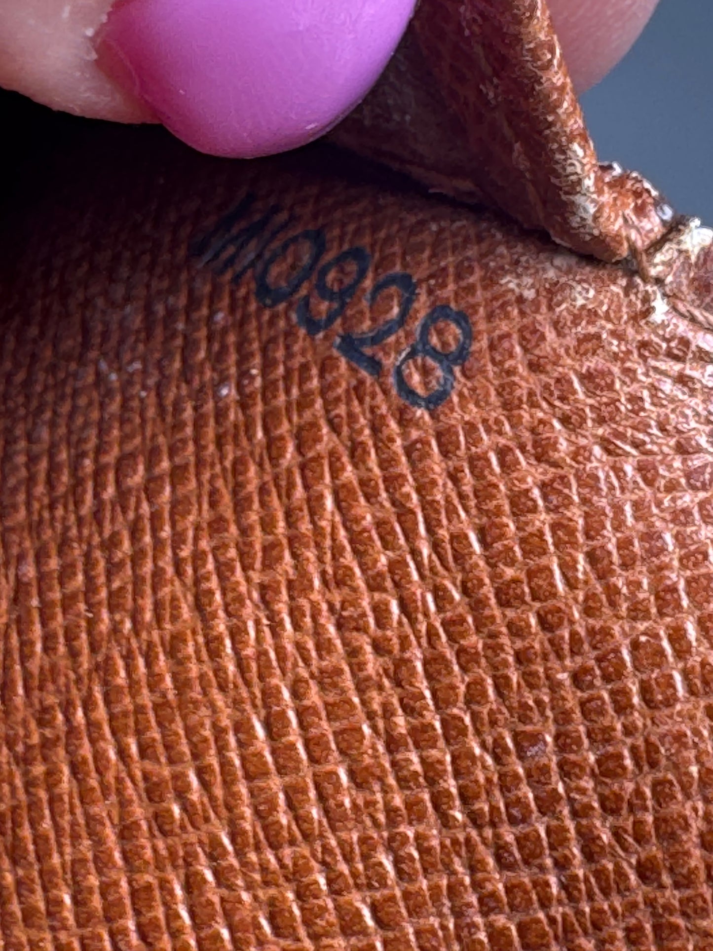 Louis Vuitton Monogram Checkbook Cover/Passport Holder