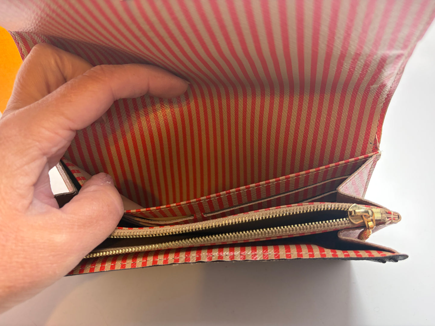 Louis Vuitton Vintage Sarah Trunks and Locks Monogram Wallet