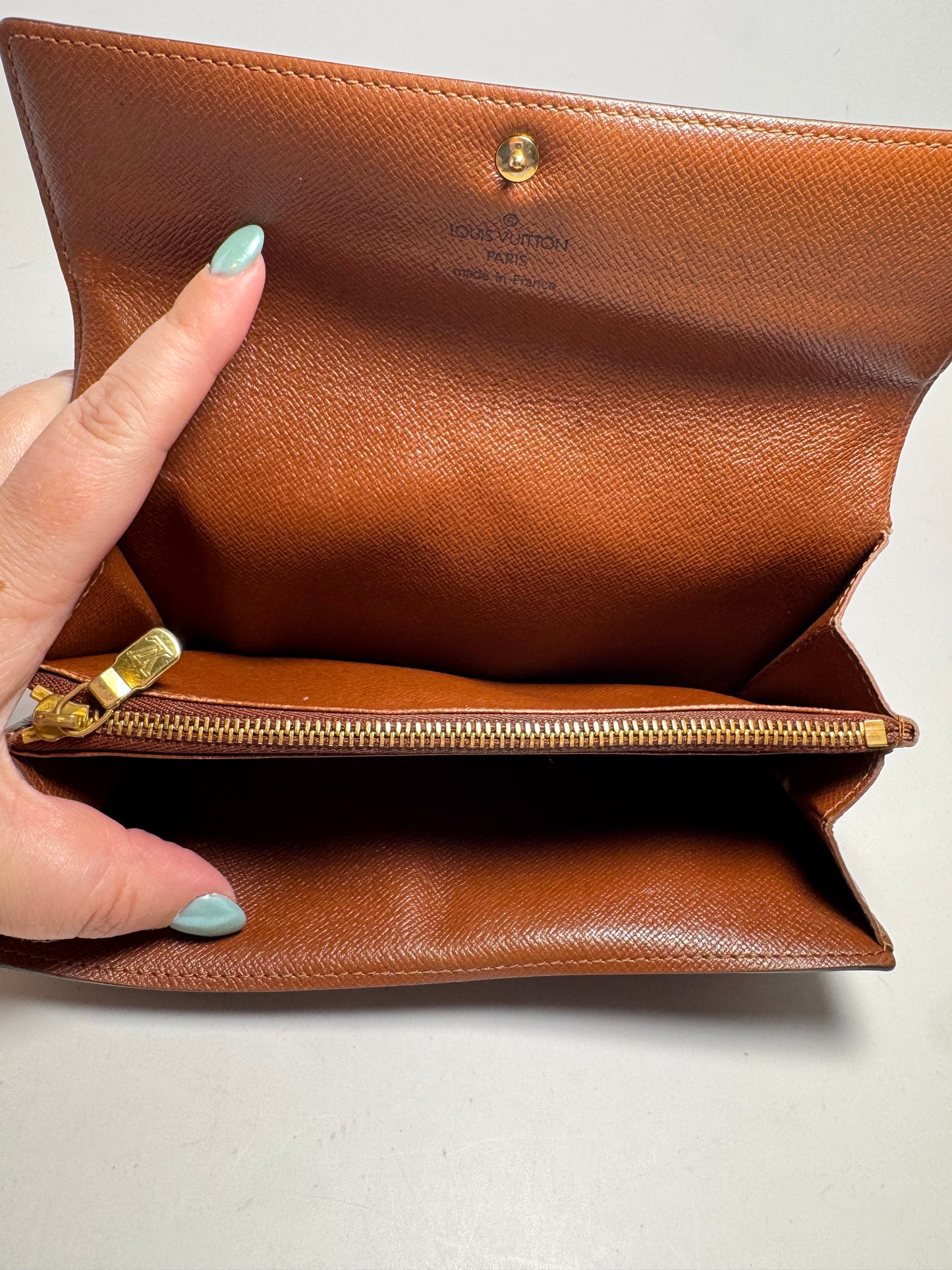 Louis Vuitton Sarah Monogram Wallet Vintage
