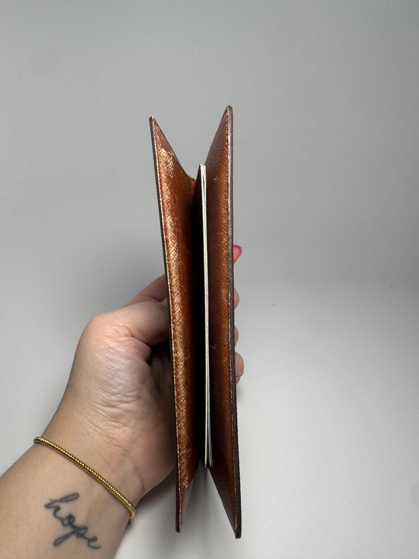 Louis Vuitton Monogram Checkbook Cover/Passport Holder