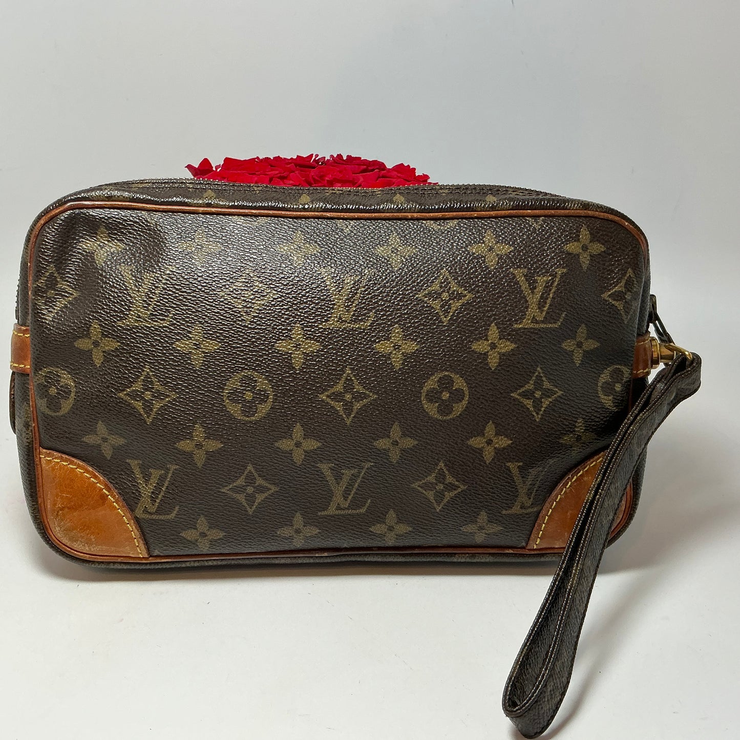 Louis Vuitton Marley Draggone Clutch Monogram Travel Bag/Clutch