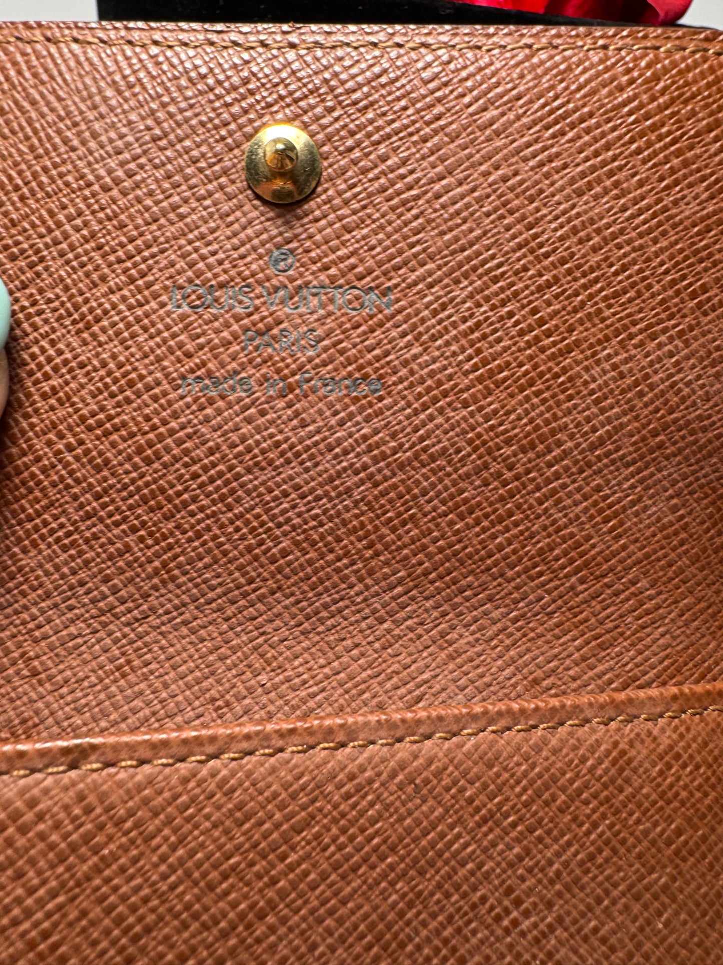 Louis Vuitton Elise Monogram Wallet- October 1999