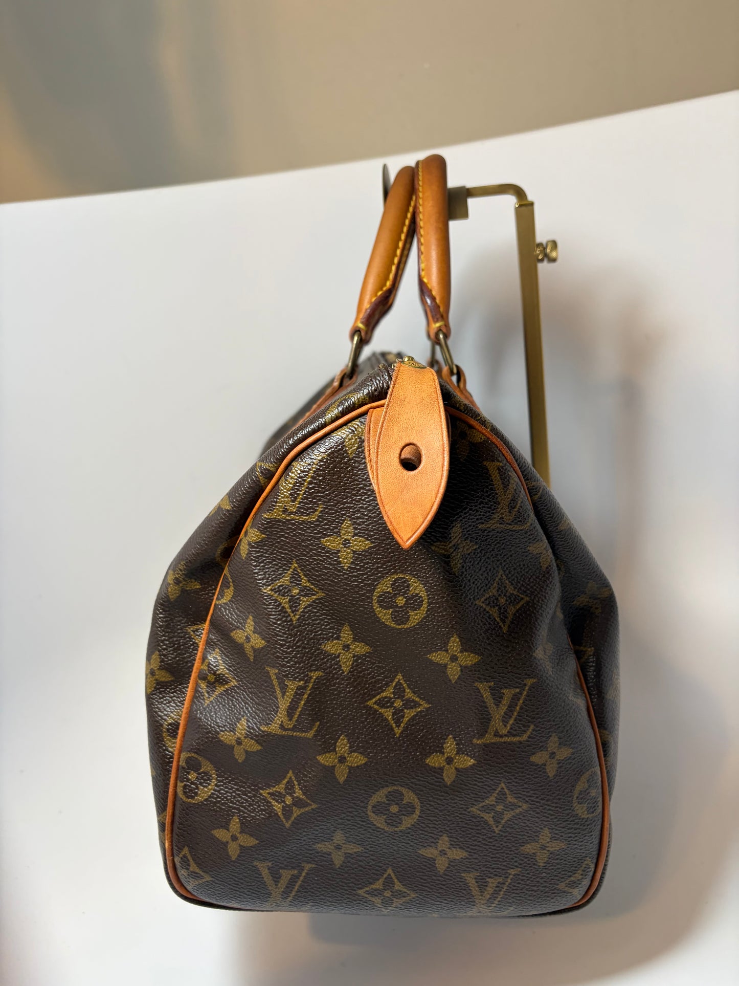 Louis Vuitton Speedy 30 Monogram, Made in France June 1993 w/Certificate of Authenticity
