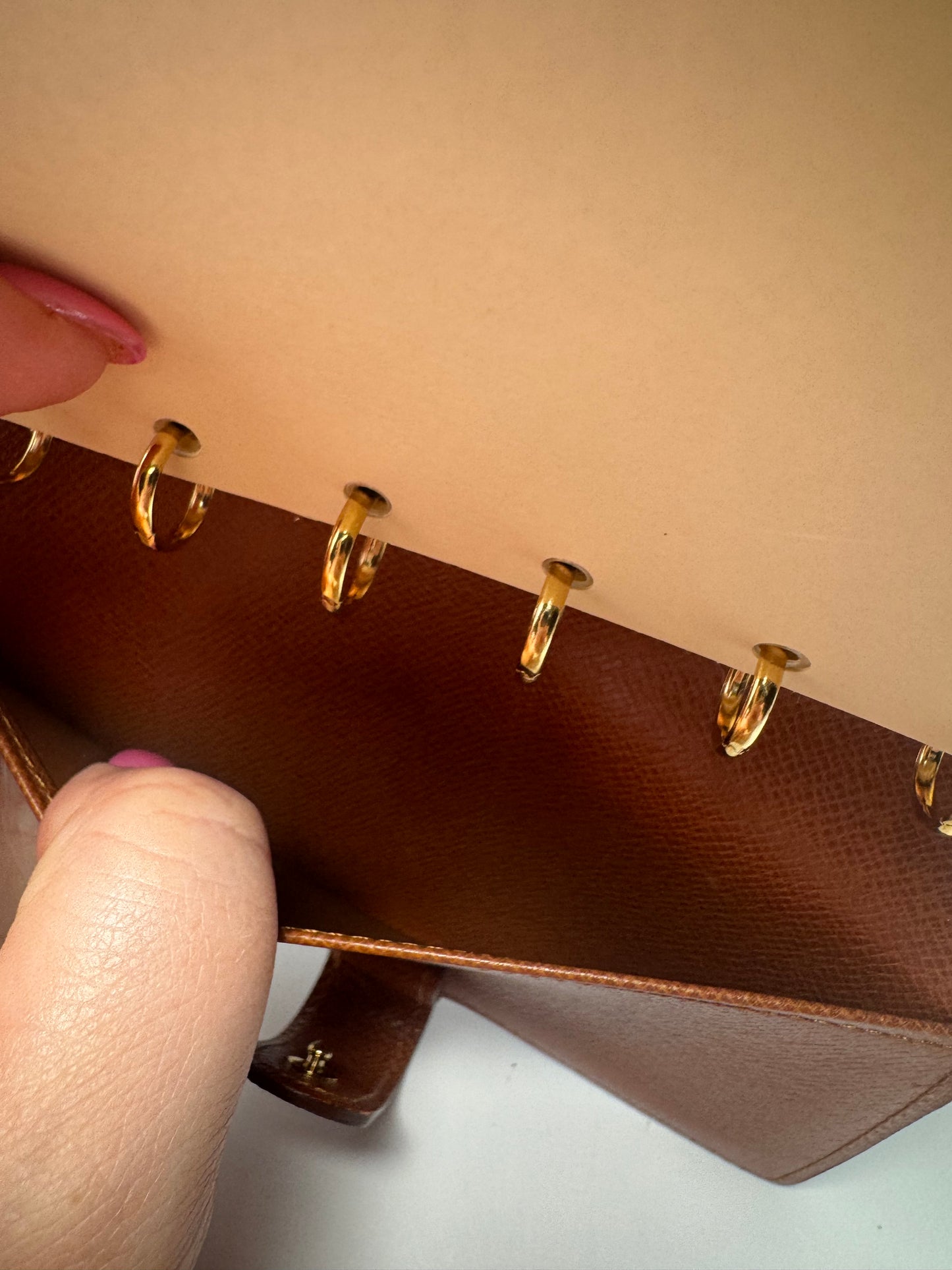 Louis Vuitton Agenda PM (Small Size)/Passport Holder comes with inserts