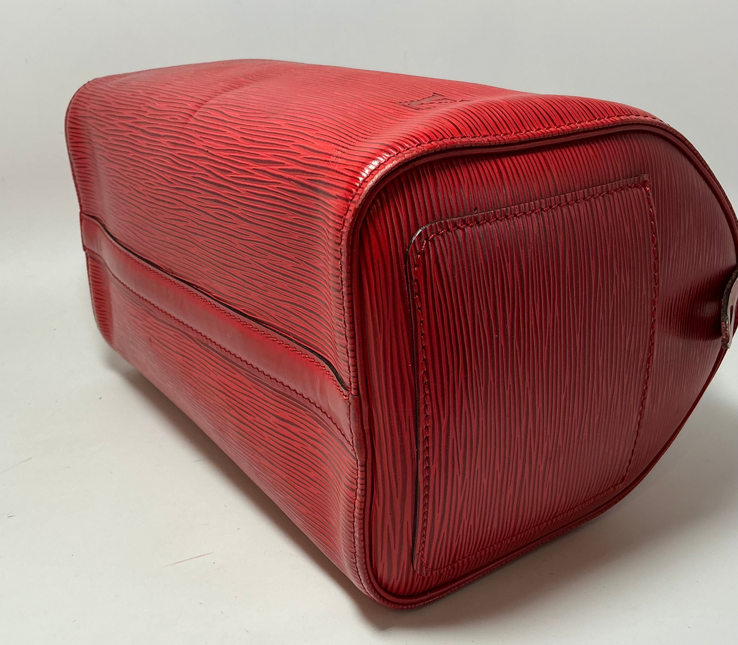Louis Vuitton Speedy 25 Red Epi Leather