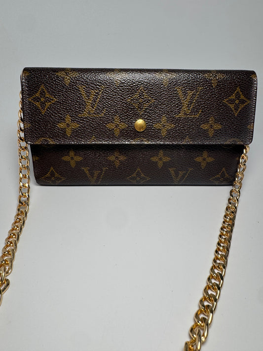 Louis Vuitton Monogram Sarah Wallet March 2000 in France- Fair condition
