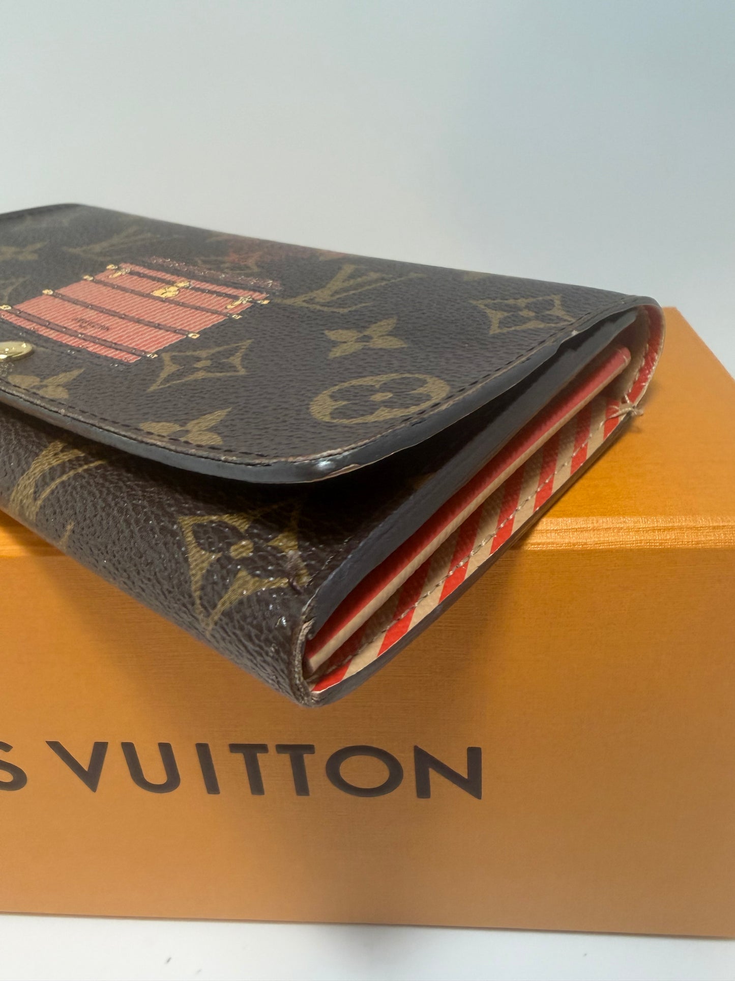 Louis Vuitton Vintage Sarah Trunks and Locks Monogram Wallet