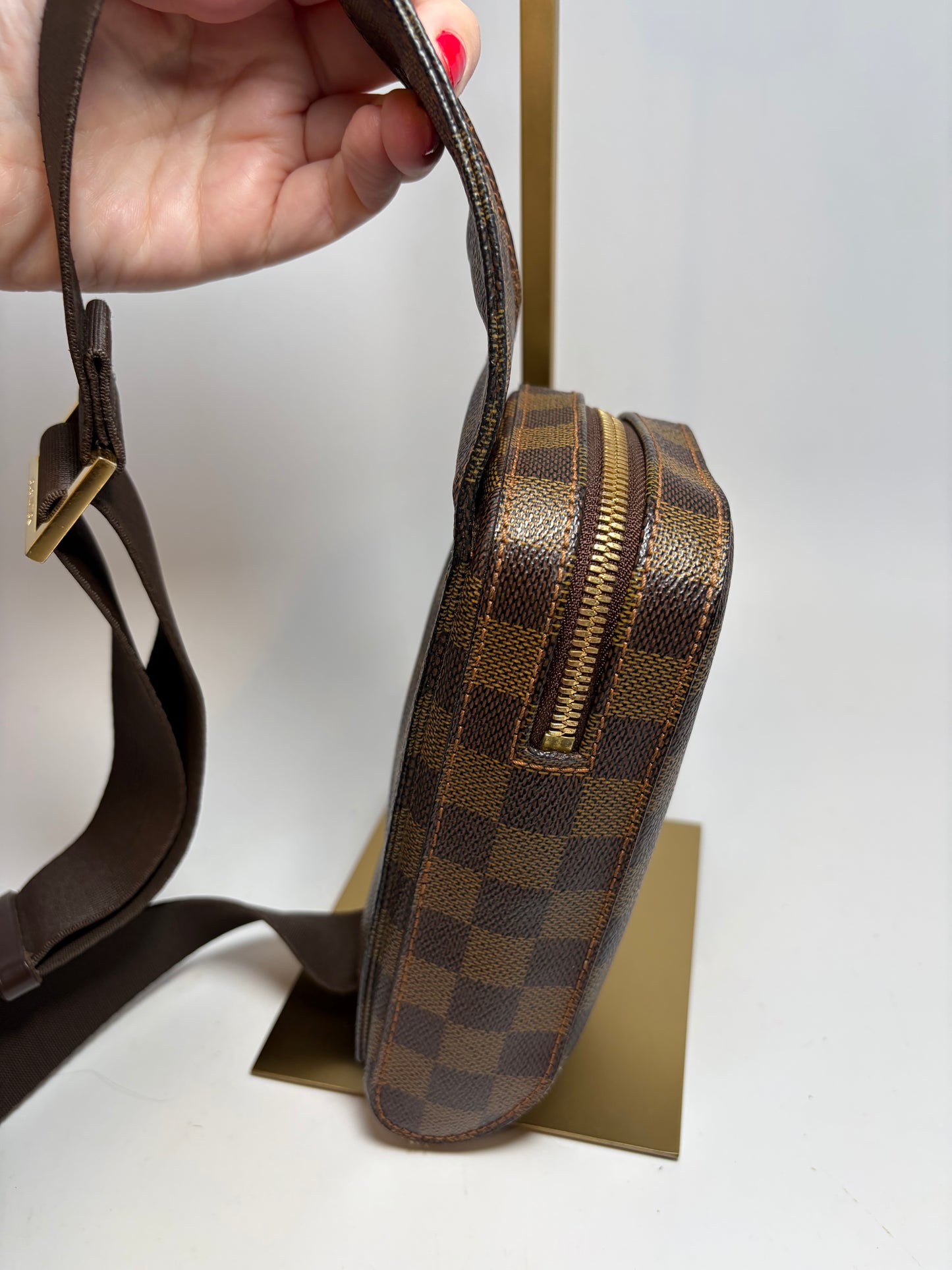 Louis Vuitton Damier Ebene Geronimo Belt Bag/Bum Bag